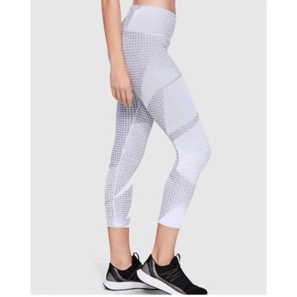 😀 Under Armour Women UA Breathelux Jacquard Crop Leggings - S